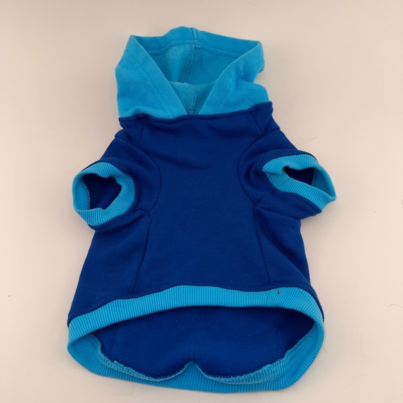 Petco Dog Hooded Sweatshirts Snow Man Blue Size Medium—2 Available - Picture 2 of 4